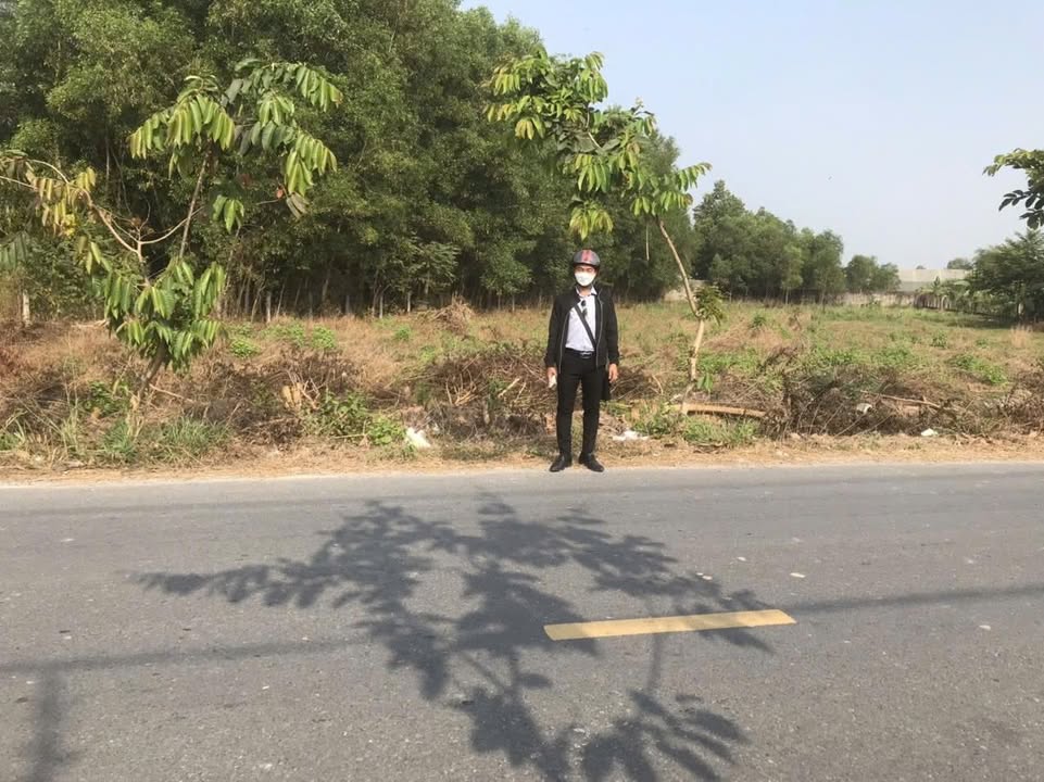 Cho thuê đất 4000m² mặt tiền Đường Bà Thiên, Củ Chi - Gần Trường Giáo dục Quốc phòng