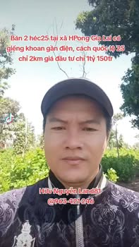 Bán Đất Farm 22.500m² Ia Hrú, Gia Lai - Giá Đầu Tư 1.15 Tỷ