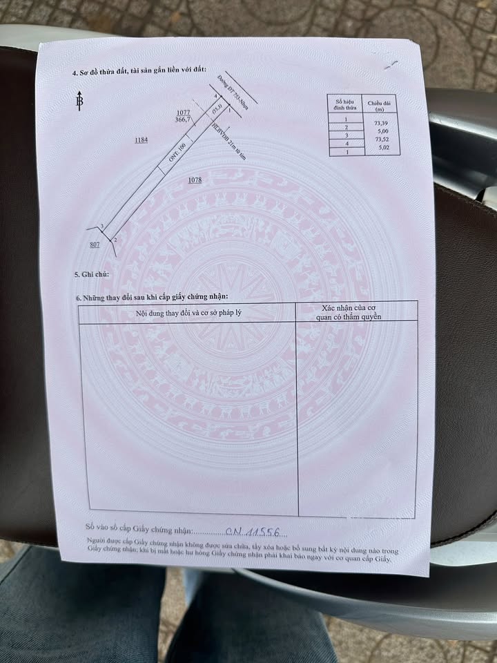 Đất nền mặt tiền ĐT753 Đồng Phú, Bình Phước - 365m² giá chỉ 720 triệu