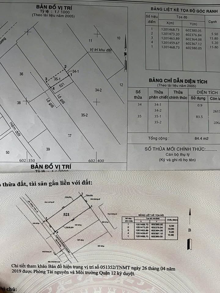 Bán Đất An Phú Đông 84m² Sổ Hồng Riêng Giá 3.2 Tỷ