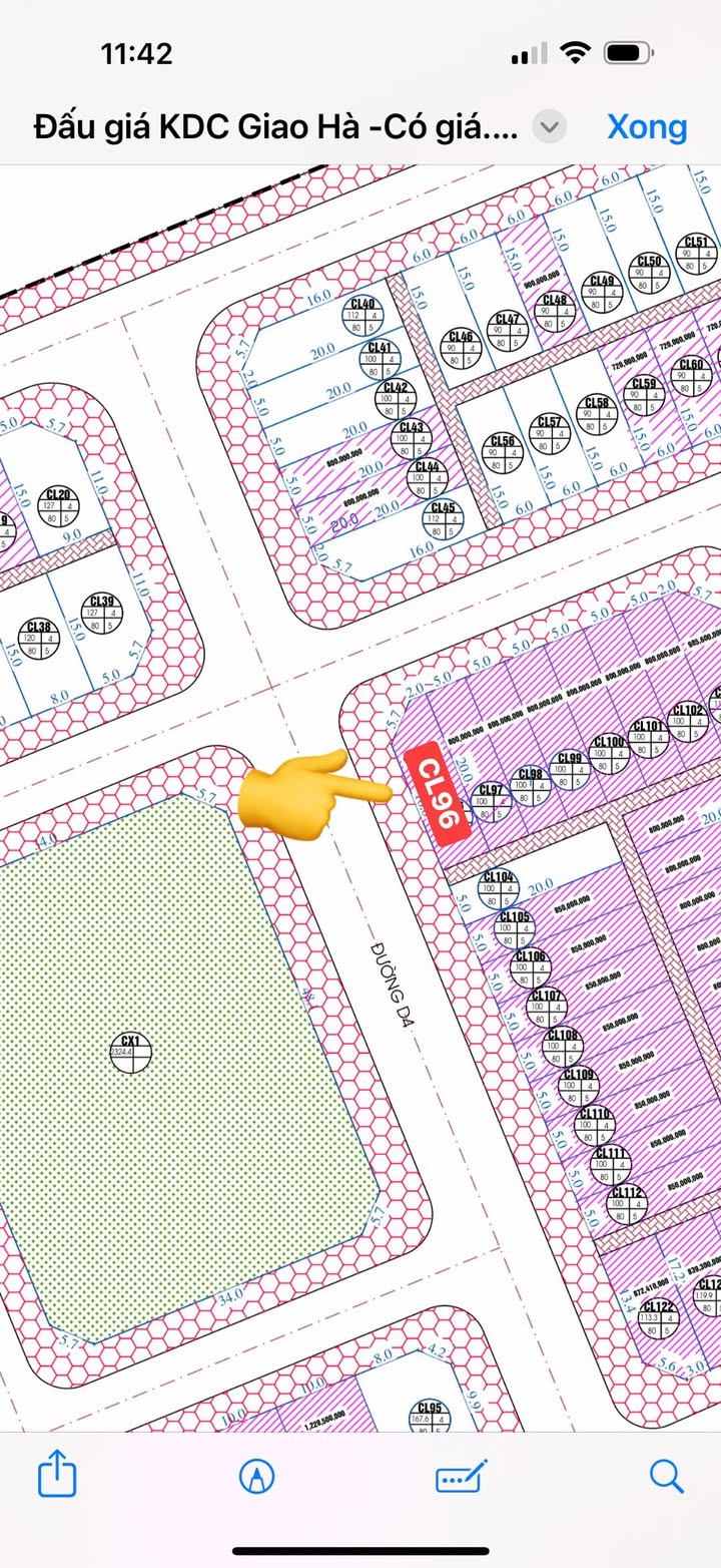 Bán Đất Giao Hà Nam Định - Lô Góc VIP, View Công Viên, 112m², Giá 1.8 Tỷ