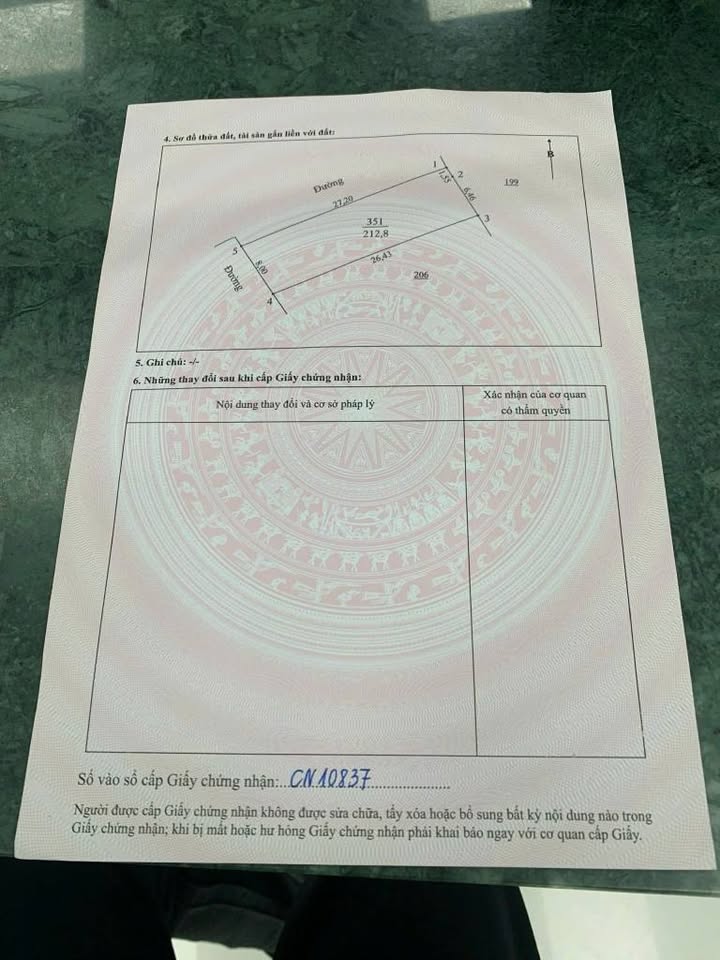 Bán Đất Lô Góc 212.8m² KĐT VSIP Nghệ An - Sổ Đỏ 100% Thổ Cư