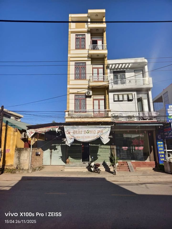 Bán Nhà 4 Tầng Mặt Tiền 5m Phường Chũ, Lục Ngạn, Bắc Giang - Gần BV Đa Khoa