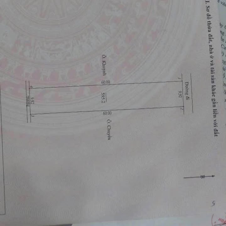 Đất Vườn Sổ Đỏ Song Phương 595m² - Giá Đầu Tư Tốt Nhất Hoài Đức