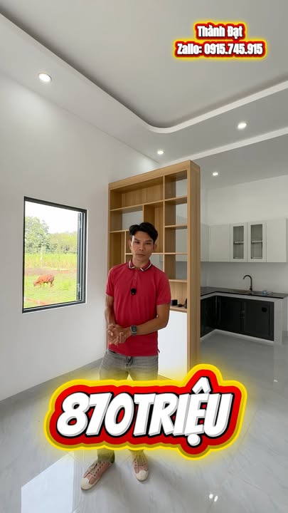 Nhà Mới Đẹp 121m² Sổ Hồng Riêng - Giá 870 Triệu Tại Gò Dầu, Tây Ninh