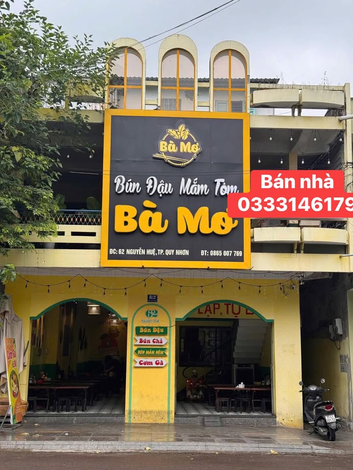 Nhà Mặt Tiền Nguyễn Huệ Quy Nhơn 132m² - Kinh Doanh Đắc Địa