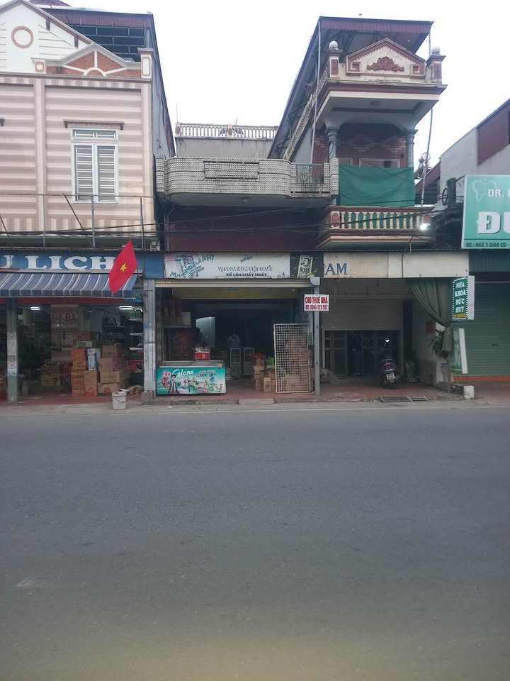 Cho thuê nhà mặt tiền 5m, 70m² tại ngã ba Cù Tây, Nam Định