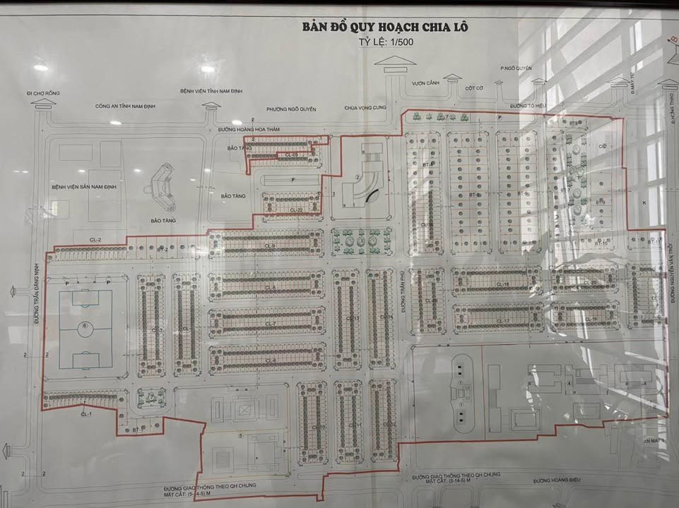 Bán Gấp 3 Lô Đất Vàng Khu Đô Thị Dệt May, Nam Định - 225m²