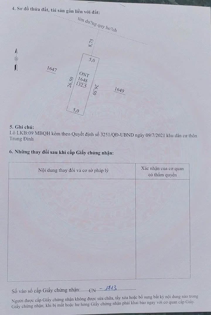 Đất nền Thanh Hóa 133m² - Đối diện biệt thự, gần Đại lộ Võ Nguyên Giáp