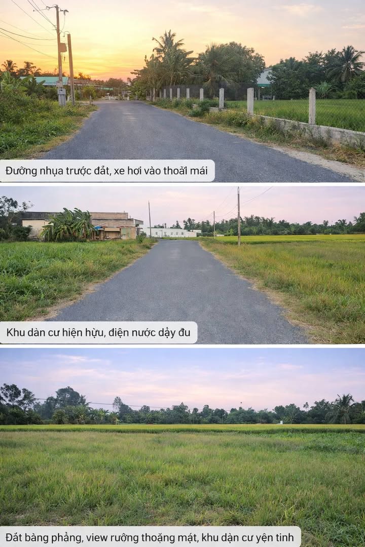 Bán Đất Tân Trụ Long An 148.9m² Sổ Hồng Riêng - Giá Tốt