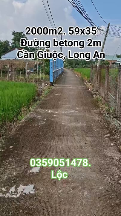 Đất Vườn Long An 2000m² Giá Tốt - Sổ Đỏ Sẵn Sàng Giao Dịch
