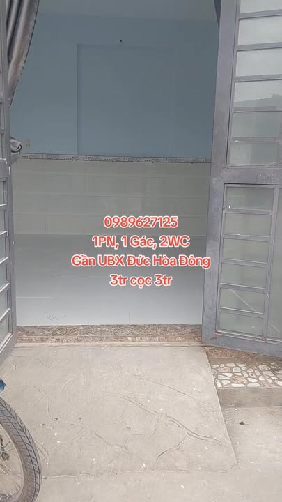 Cho thuê nhà 30m² mặt tiền bê tông Đức Hòa Đông, Long An - Sẵn Sàng Ở Ngay