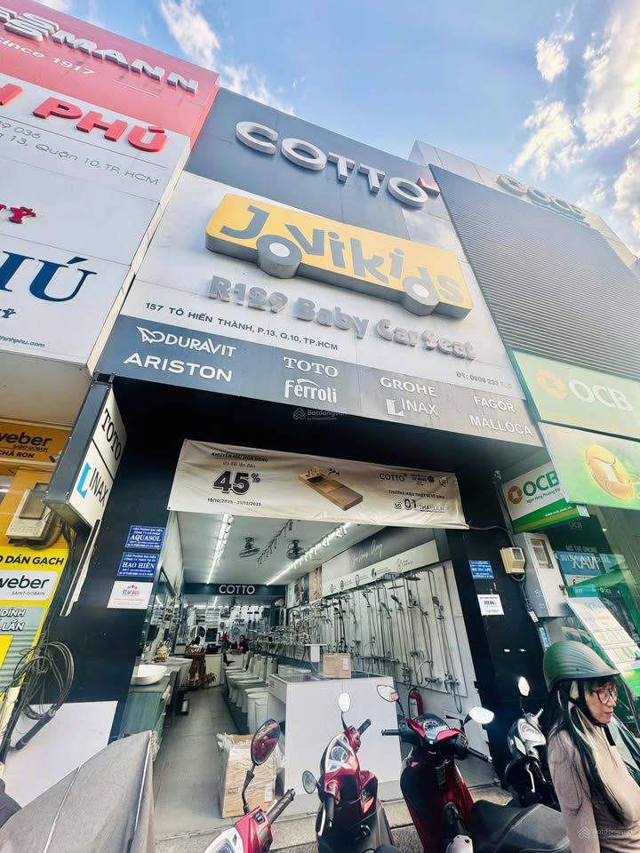 Mặt Tiền Kinh Doanh 157 Tô Hiến Thành, Quận 10 - 60 Triệu/Tháng