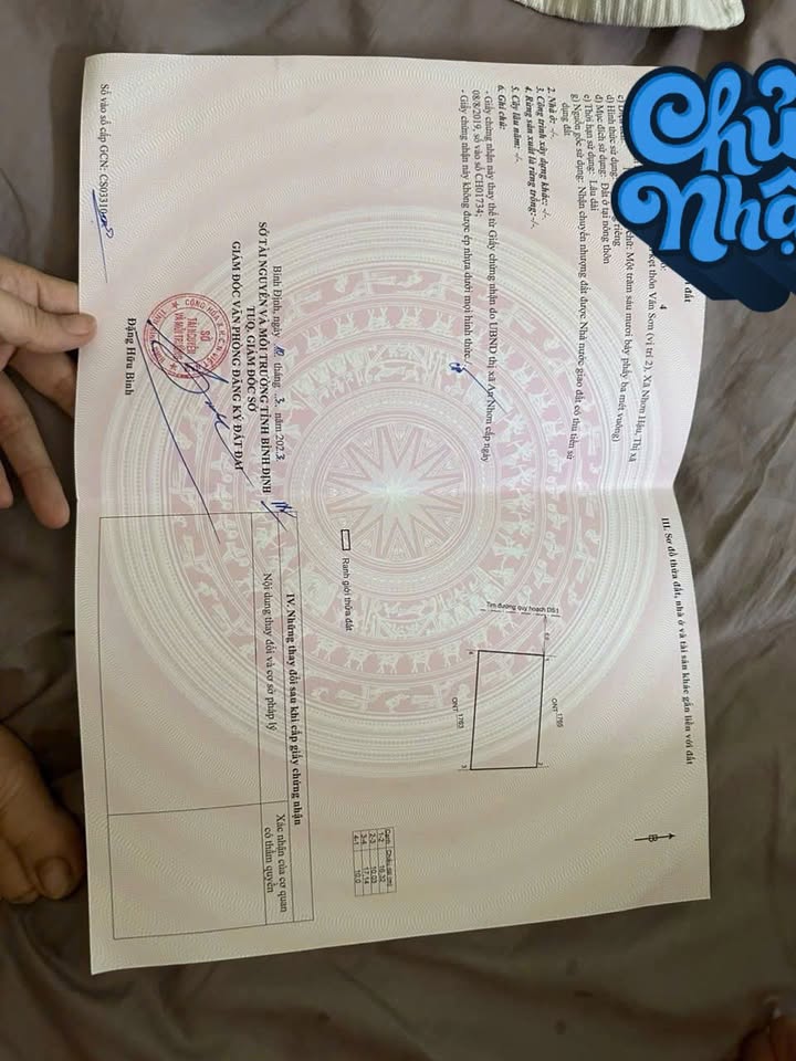 Đất Nền 167m² Xã Nhơn Hậu, An Nhơn - Giá 7xx Triệu, Sổ Đỏ Rõ Ràng