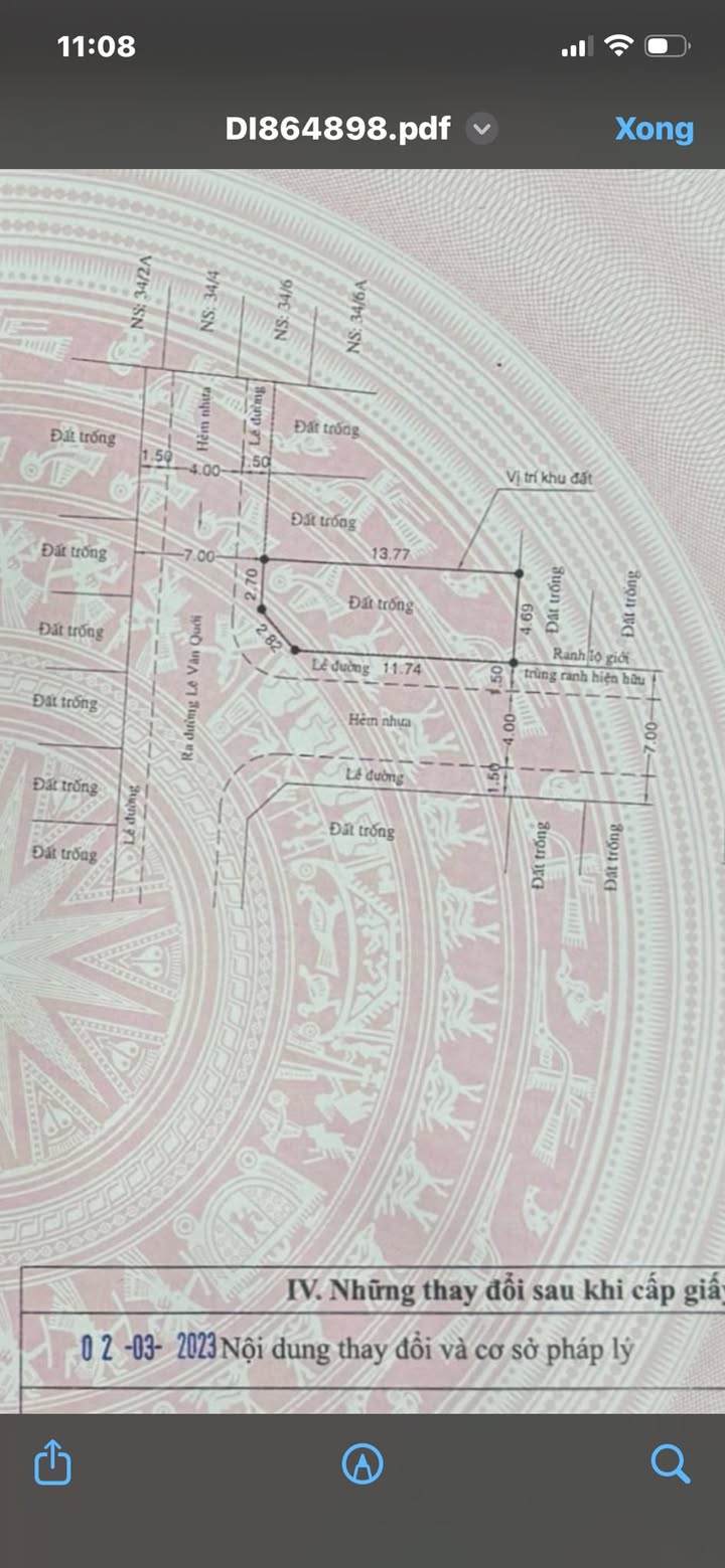 Đất Lô Góc 2 Mặt Tiền Lê Văn Quới, Bình Tân - 64.59m² Giá 7 Tỷ