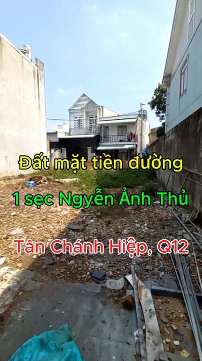 Đất Mặt Tiền Nguyễn Ảnh Thủ Q12 - 333m² Sổ Hồng Riêng, Kinh Doanh Đắc Địa