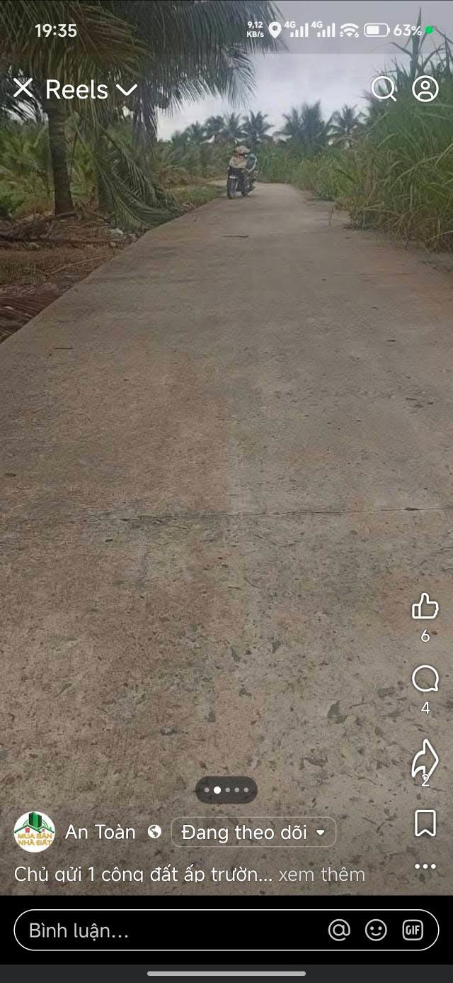 Đất Vườn Nghỉ Dưỡng 1000m² Thanh Bình, Chợ Gạo - Giá Tốt Đầu Tư