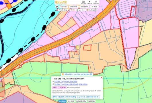Bán Gấp Đất Vườn 1305m² Diên Thọ, Khánh Hòa - Giá Mềm 5 Triệu/m²