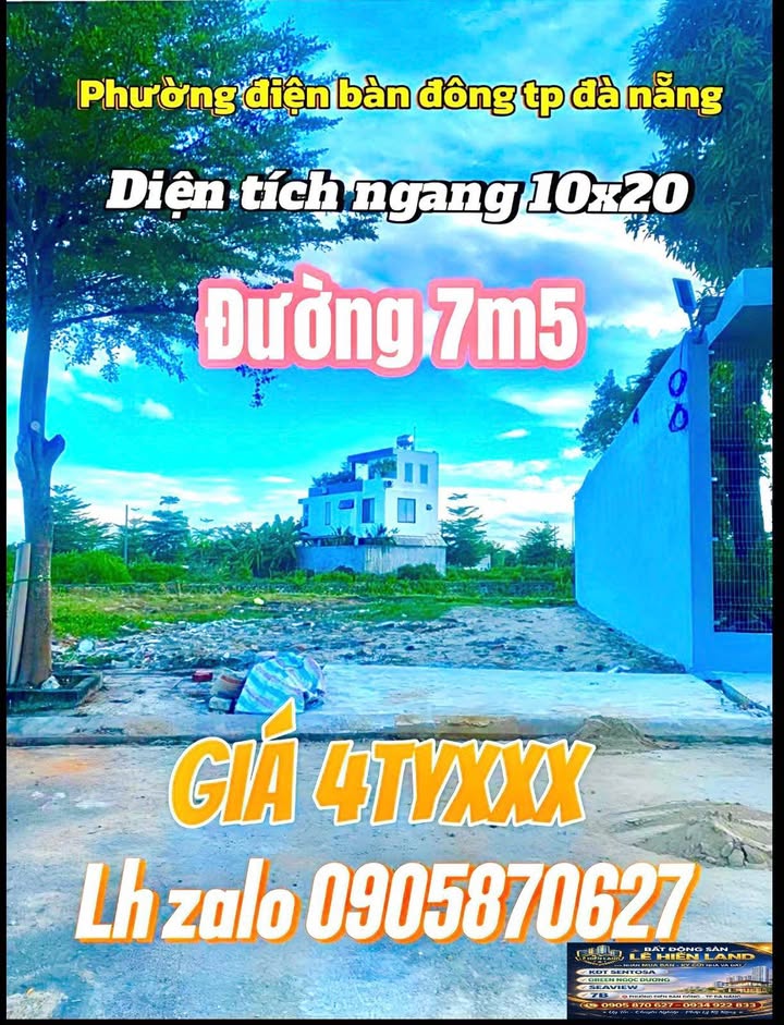 Đất Sentosa Riverside 100m² - Kinh doanh/An cư - Sổ đỏ 4 Tỷ