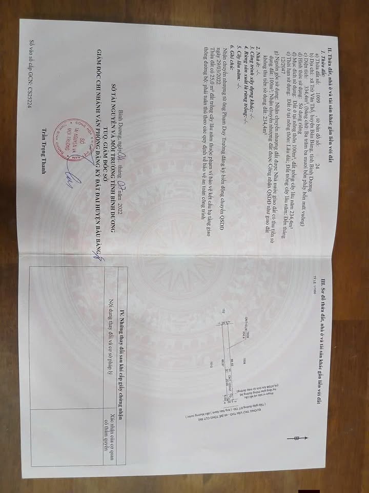 Đất Vàng Thủ Dầu Một 420m² - Giá Tốt Đầu Tư 899 Triệu