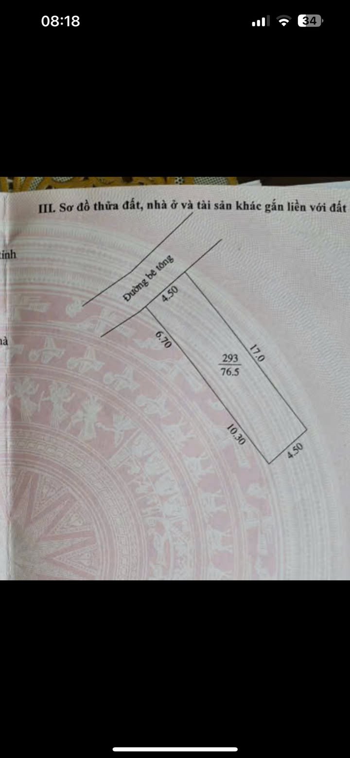 Đất nền Bắc Ninh 76.5m² - Sổ đỏ vuông vắn, giá 2 tỷ - Lô kế bên 130m²