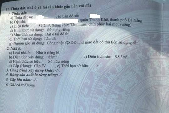 Đất Nền Thanh Khê Đông 90m² - Đường 10m, Giá 6 Tỷ - Cơ Hội Đầu Tư