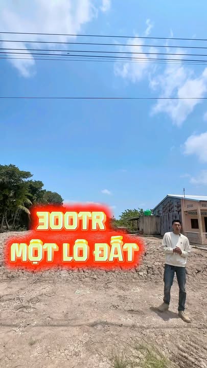 Đất nền Phước Long (Cà Mau) 448m² - Sổ đỏ chính chủ, giá 300 triệu