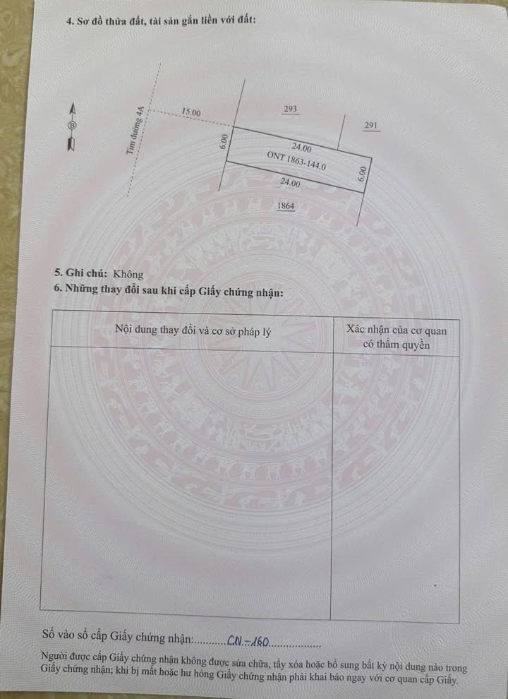 Đất Nền Mặt Tiền Đường 4A - Quảng Xương, Thanh Hóa - Hơn 4 Tỷ