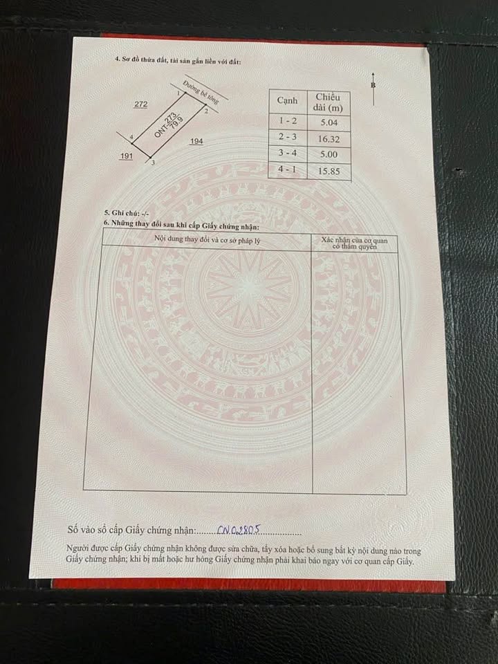 Bán Đất Nền An Đức, Ninh Giang, Hải Dương 79m² - Vuông Vắn, Đường Ô Tô