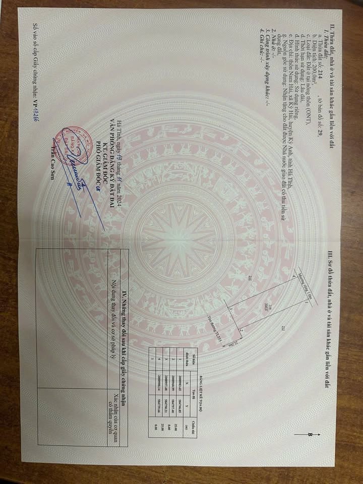 Đất Vàng Mặt Tiền Nguyễn Thị Bích Châu, Kỳ Anh - 200m² - Cơ Hội Đầu Tư Sinh Lời