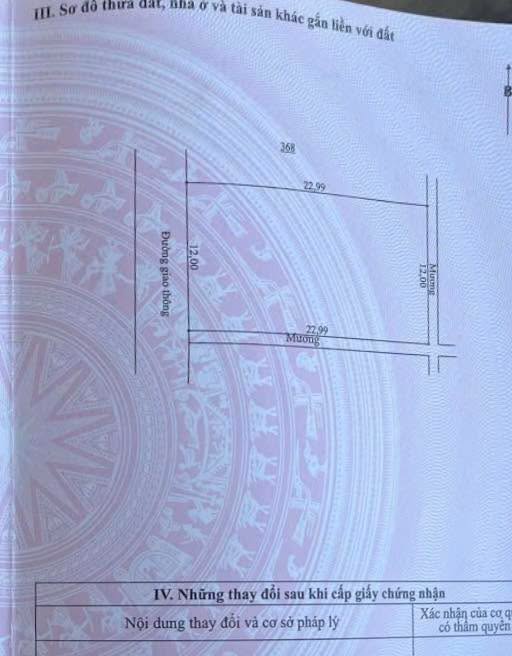 Đất Lưu Vĩnh Sơn 276m² Full Thổ Cư - Sổ Đỏ Chính Chủ, Giá Tốt