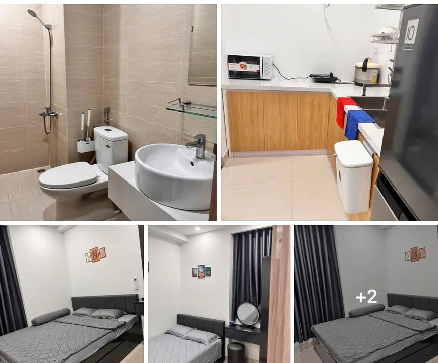 Căn hộ Nera Garden Huế 56m² - Góc view thoáng, full nội thất, giá 8 triệu