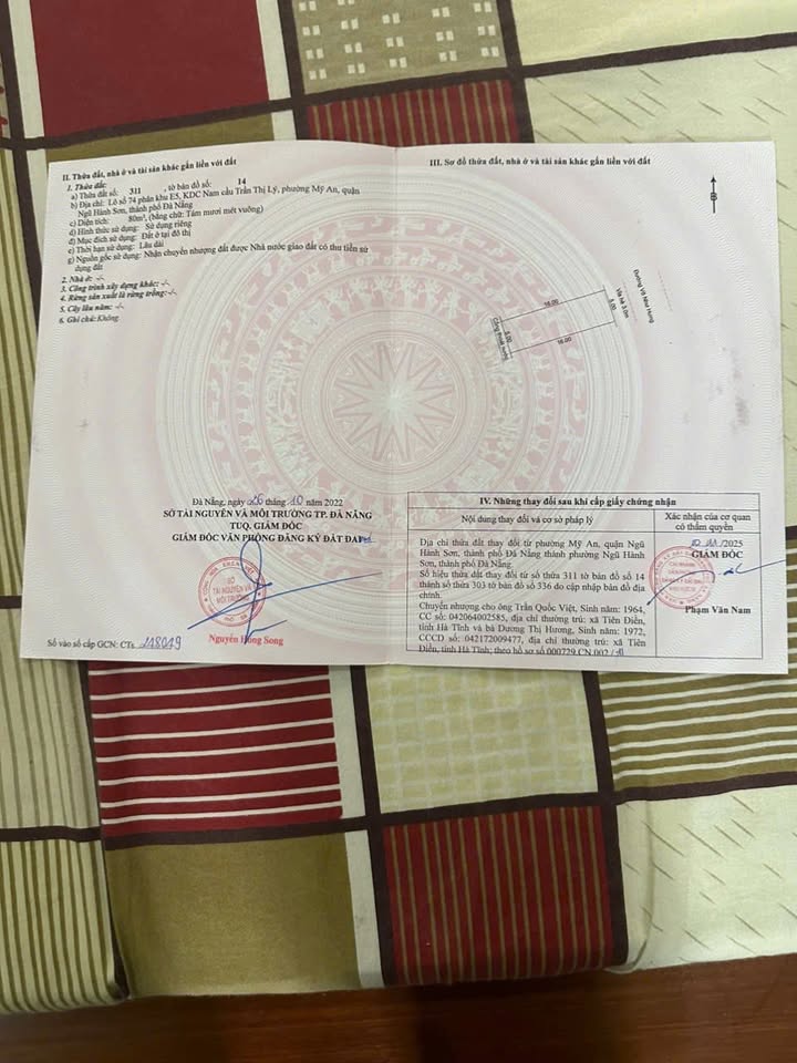 Đất Vàng 160m² Võ Như Hưng, Sơn Trà - Ngang 10m, Giá 22.5 Tỷ