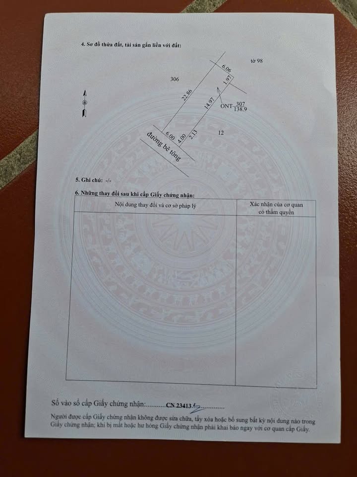 Bán đất Gò Dầu 138m² full thổ cư, giá 540 triệu - Sổ hồng sẵn sàng!