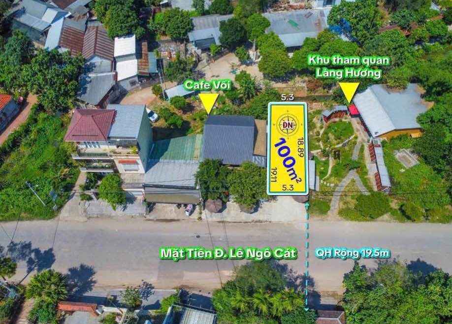 Đất Mặt Tiền Lê Ngô Cát, Huế - Kinh Doanh Sầm Uất, 100.7m²