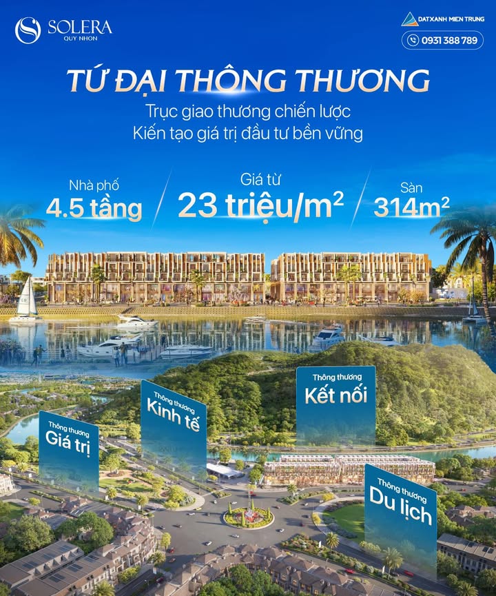 Shophouse Solera Quy Nhơn 314m² - Kinh doanh & Đầu tư sinh lời