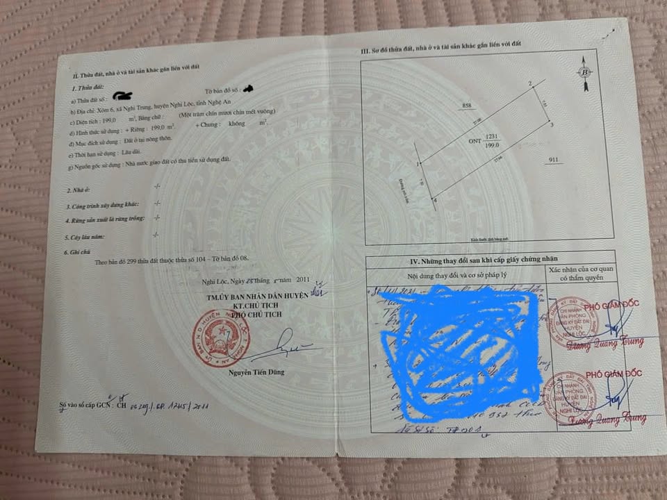 Đất Nền Nghi Lộc 199m² - Sổ Đỏ 100% Đất Ở - Giá Đầu Tư Hời