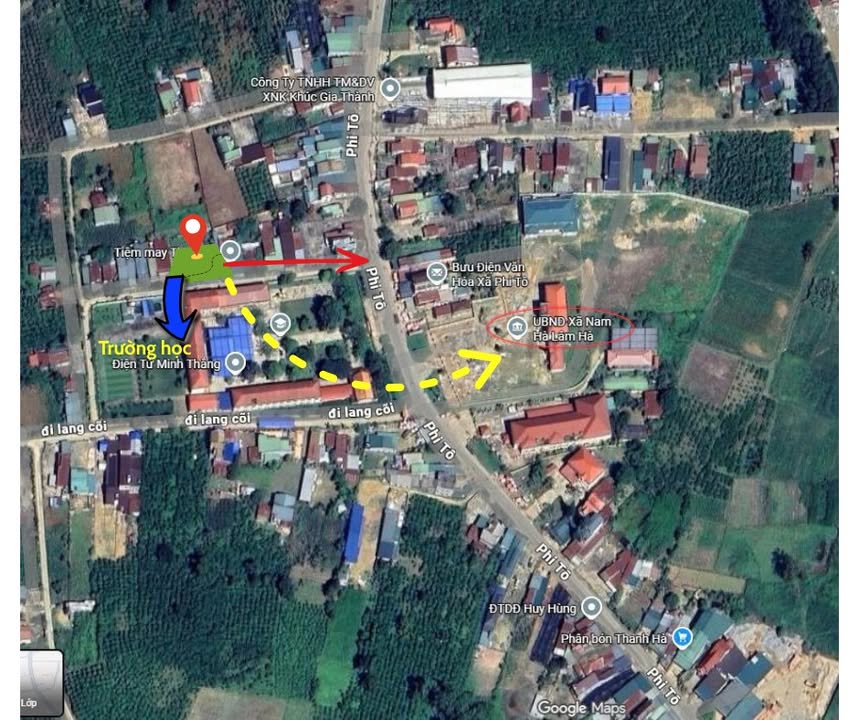 Đất Vàng 350m² Thị Trấn Nam Ban - Kinh Doanh Đa Ngành Nghề, Gần Chợ, Trường Học