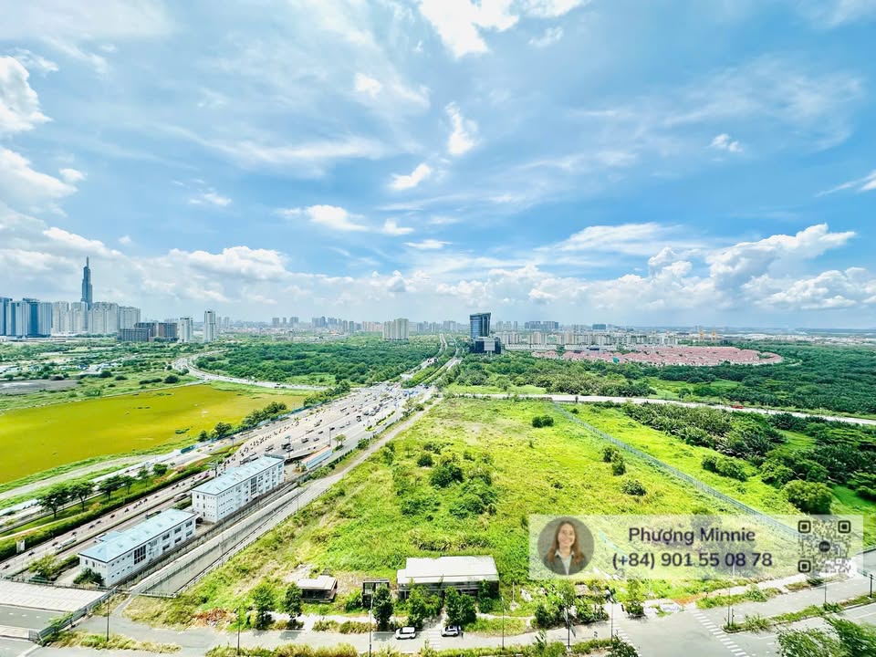 Cho thuê căn hộ Empire City 2PN 93m² tầng cao view Landmark, giá 33 triệu