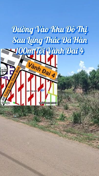 Đất nền Sông Trầu, Trảng Bom 116m² - Sổ hồng chính chủ, giá 870 triệu