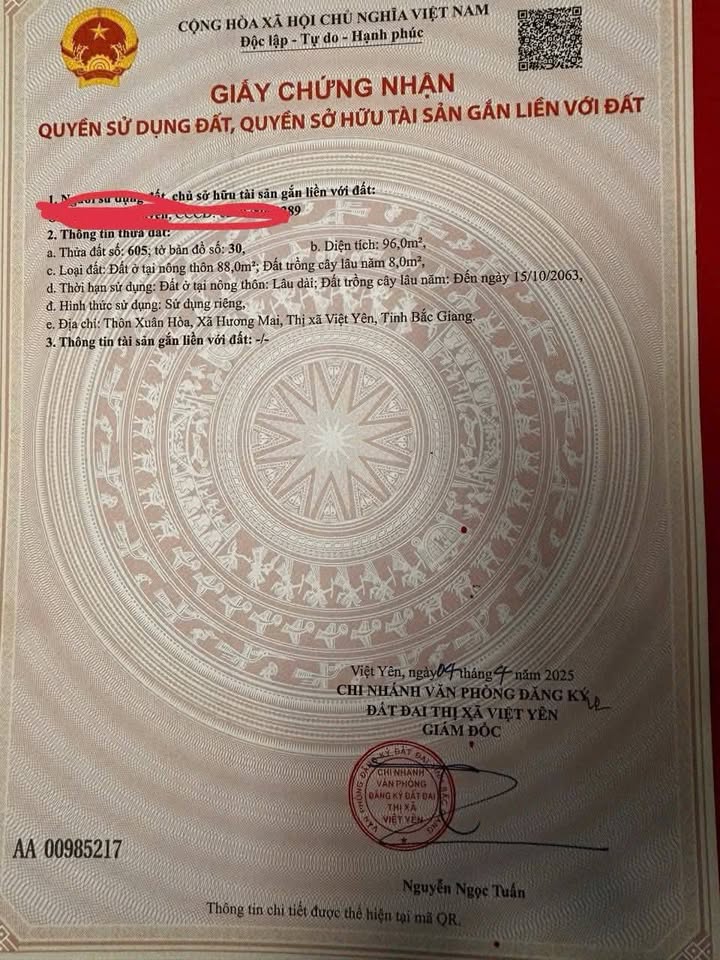 Đất Cặp Góc T.P.D Xuân Hòa (196m²) - Sẵn Sàng Đầu Tư, Kinh Doanh