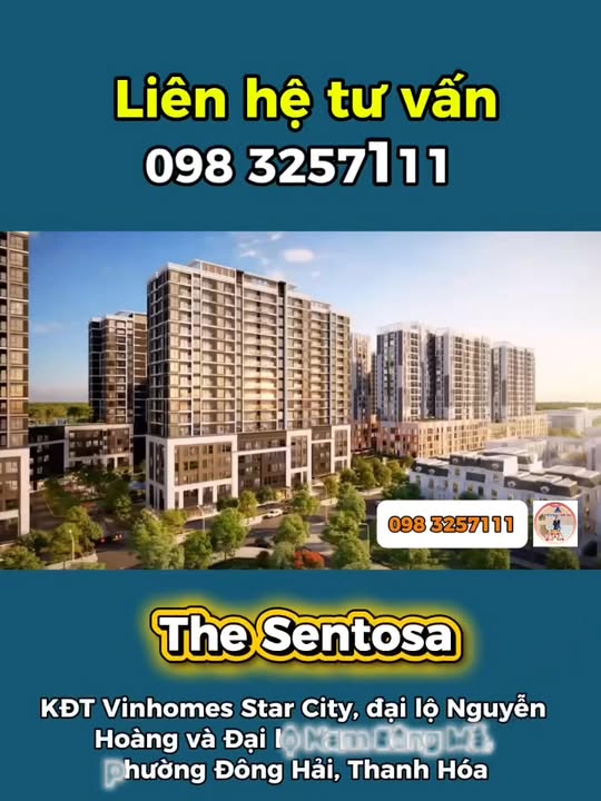 Căn hộ The Sentosa Vinhomes Star City - Đầu tư Thanh Hóa