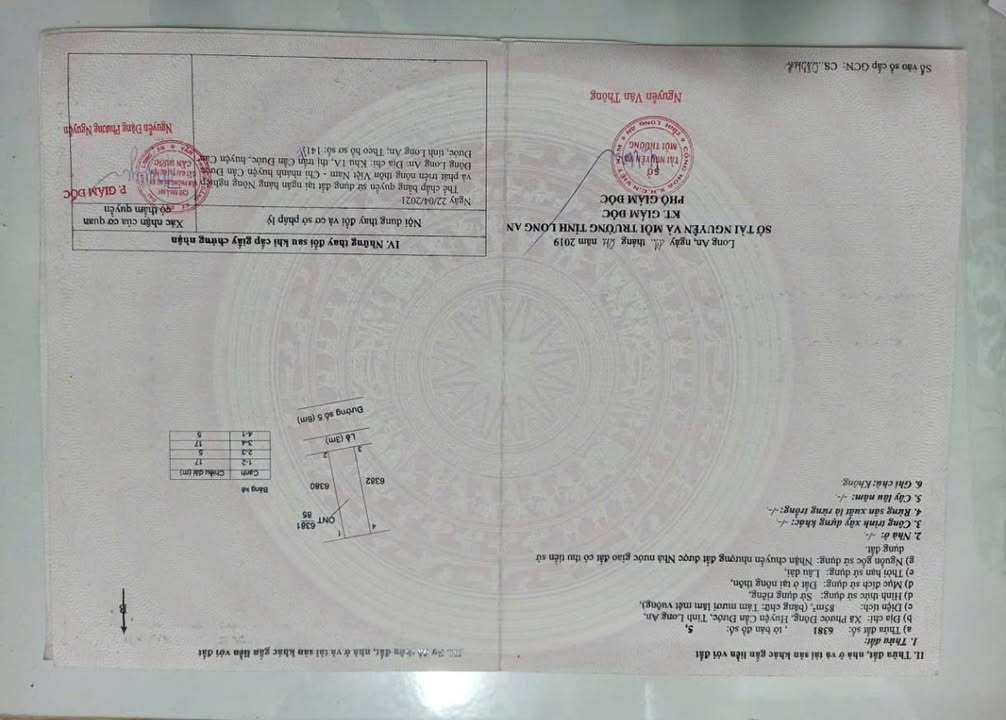 Đất Nền 170m² Hướng Đông - Sổ Đỏ Riêng Tại Cần Đước, Long An - Giá 1.7 Tỷ