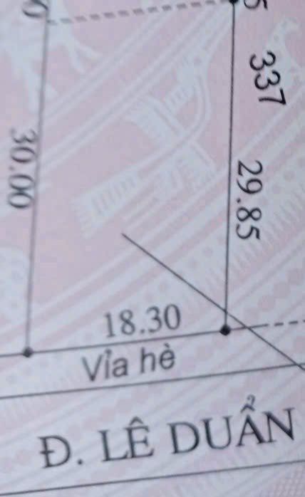 Bán Nền Mặt Tiền Lê Duẩn Sóc Trăng 549m² - Ngang 18.3m