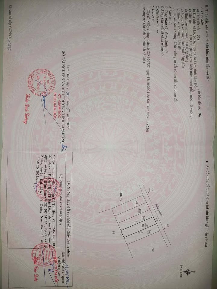 Đất thổ cư Lộc Ngãi, Bảo Lâm 105m² - Chỉ 450 triệu, sổ sẵn