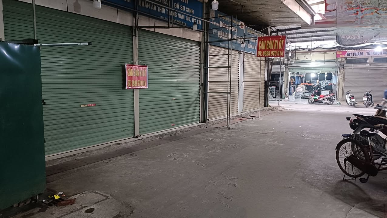 Sang nhượng Ki-ốt kinh doanh sầm uất Chợ Phố Mới Quế Võ, Bắc Ninh