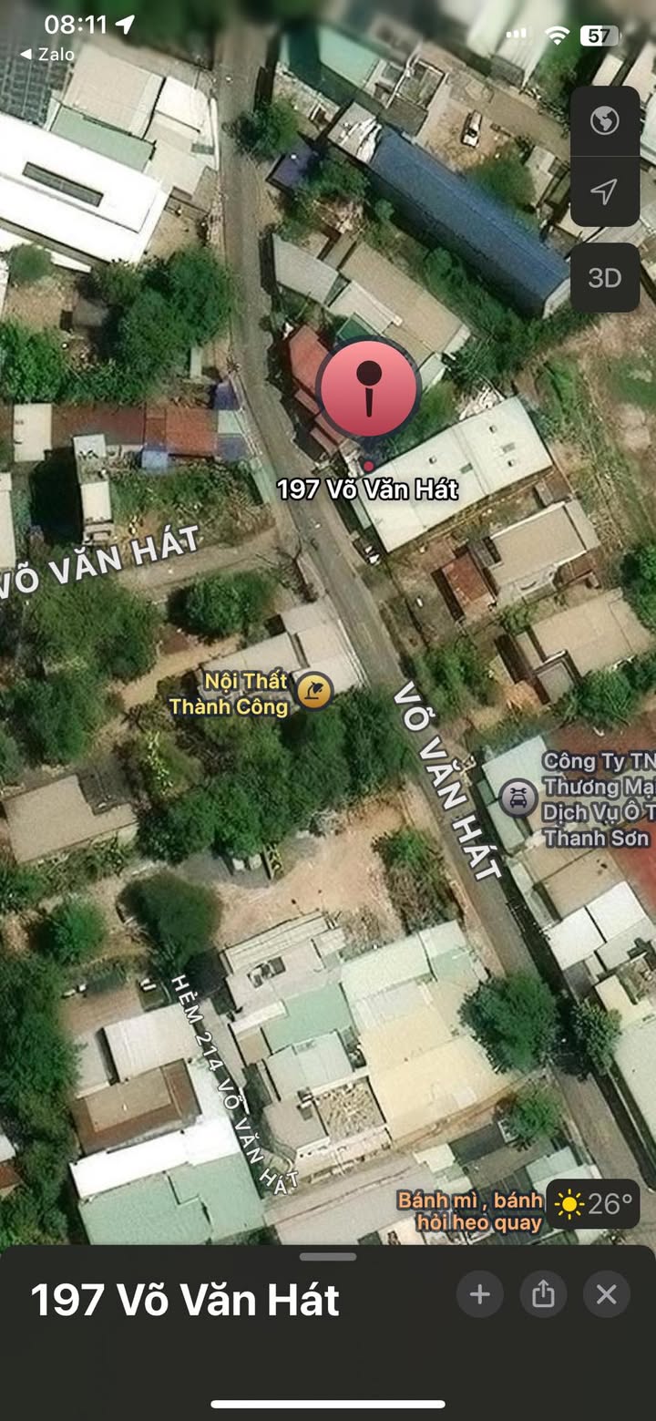 Mặt Tiền Võ Văn Hát Thủ Đức 135m² - Kinh Doanh/CHDV Dòng Tiền 8.5 Tỷ