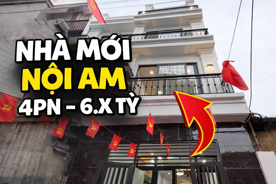 Nhà 4 Tầng Ngõ Ô Tô - Thanh Trì 42m² Full Nội Thất, Sẵn Ở Ngay