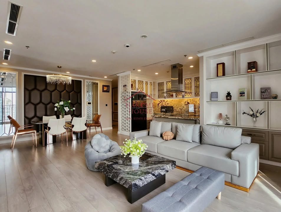 Căn hộ 3PN 120m² Vinhomes Central Park - View Thành Phố, Sẵn Dòng Tiền 42 Triệu/Tháng