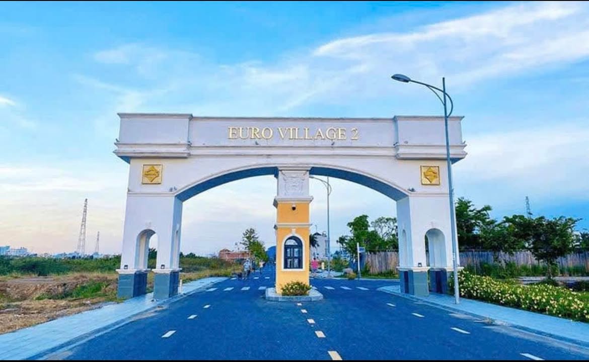 Đất Biệt Thự Euro Village 2 Đà Nẵng 300m² - Sổ Hồng Riêng, Đầu Tư Sinh Lời
